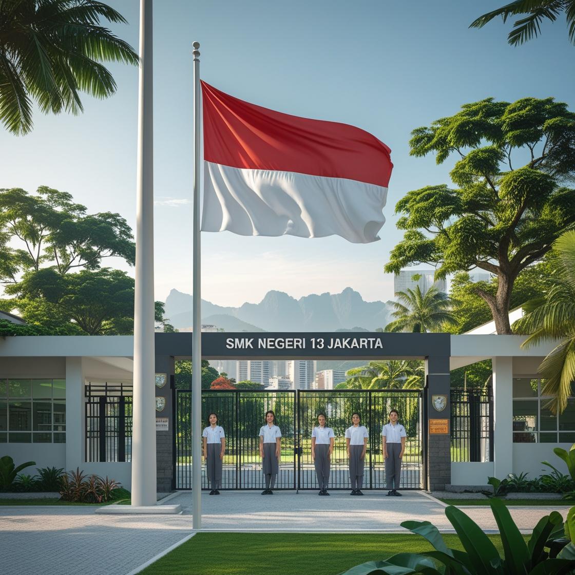 GENDUT188: SMK NEGERI 13 JAKARTA | Guru Berguna untuk Murid yang Teladan